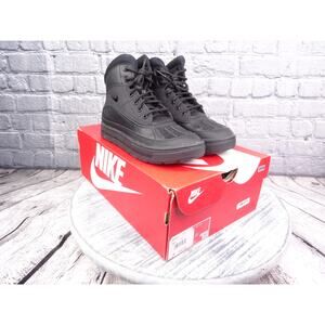 Nike ACG Woodside 2 High Boot GS Waterproof Black Youth 4Y Women 5.5 New in Box